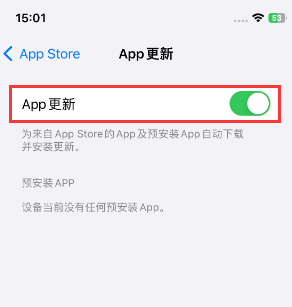 繁昌苹果15维修中心如何让iPhone15APP自动更新